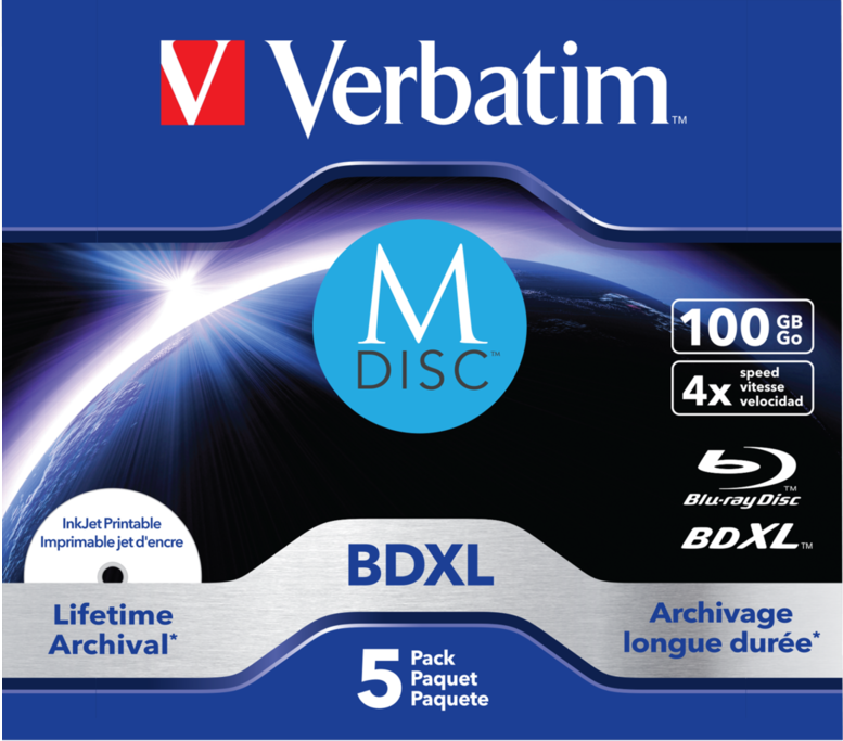 M-DISC 100 GB Blu-ray Disc